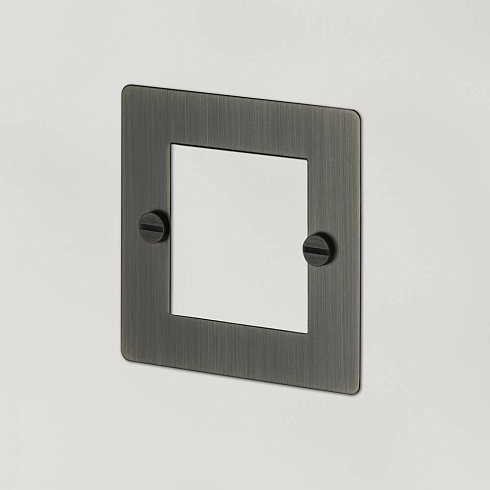 Рамка Buster and Punch 1G, 2 Mod Black Plates and Modules UK-MG-PL-2M-BL-A