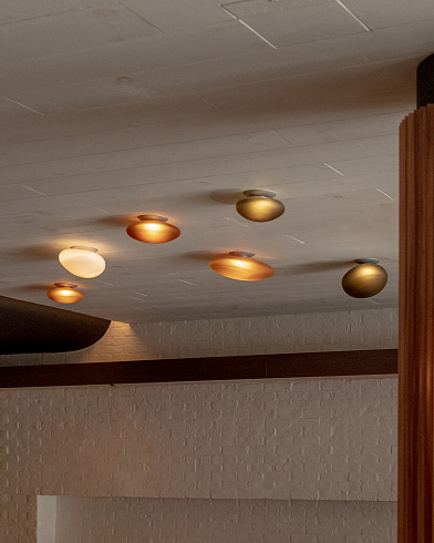 Настенный/Потолочный светильник A-N-D Pebble C Citrine     Pebble PEB-CW-C-CI