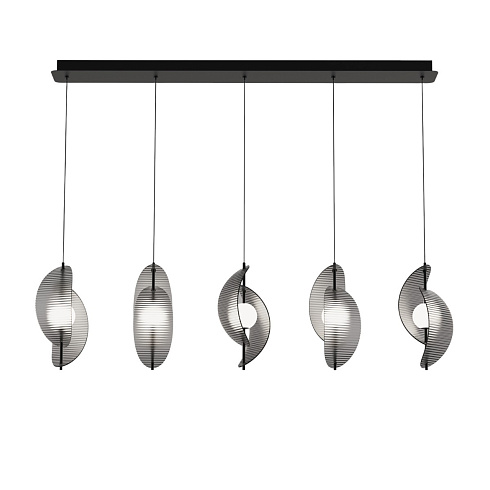 Подвесной светильник Delight Collection MD24030035-5B black/smoky MD24030035