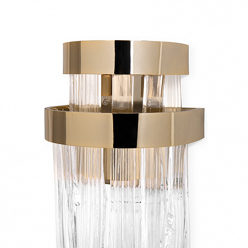 Настенный светильник Delight Collection Babel 2 Babel KM0990W-2 brass