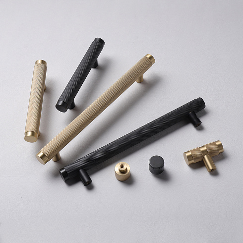 Ручка-кнопка DoorPull HK009 brass HK009