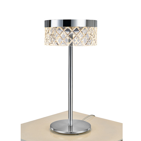 Настольная лампа Delight Collection MT21020075-1A chrome Diamond cut