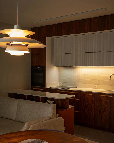 Ручка-скоба Buster and Punch Pull Bar Plate Linear Medium Brass Linear GPB-05306        