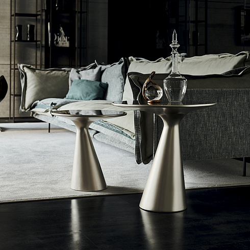 Приставной столик Cattelan Italia Peyote 45 Peyote Peyote d.45x45h M11/bronze