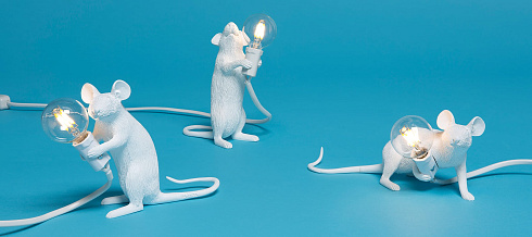 Лампа светодиодная Seletti Mouse Lamp E14 Mouse Lamp 15220L