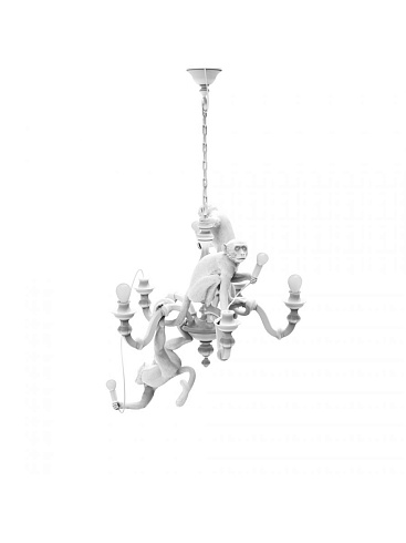 Люстра Seletti Monkey White Monkey Lamp 14865