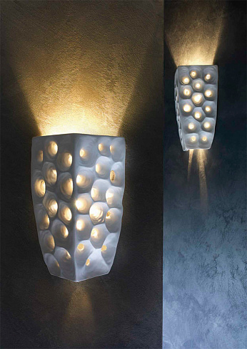 Настенный светильник Stylnove Ceramiche 8101-WMG Ares