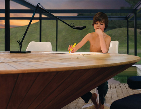 Настольная лампа Flos Kelvin Led anthracite Kelvin Led F3311033