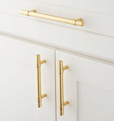 Ручка-скоба Rejuvenation Sommerville L.10.2cm Aged Brass Sommerville 5663275