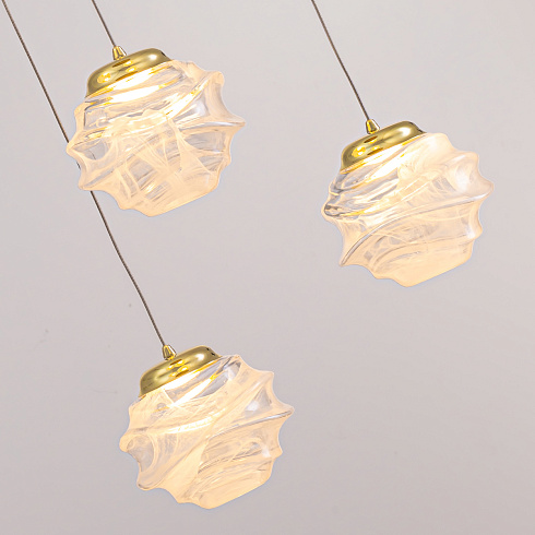 Подвесной светильник Delight Collection MD25030003-5B gold/clear MD25030003