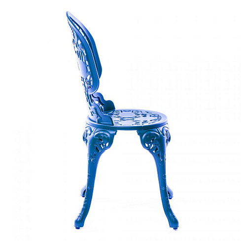 Стул Seletti Aluminium Sky Blue Industry Collection 18686_BLU