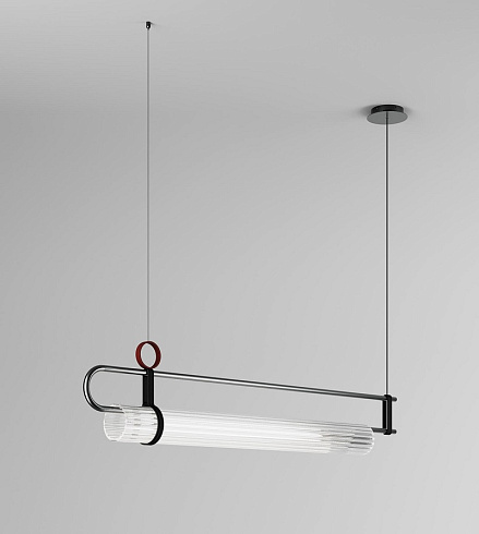 Подвесной светильник Italamp Coulisse 816/S Grey - Black- Red Coulisse 008160S0 002