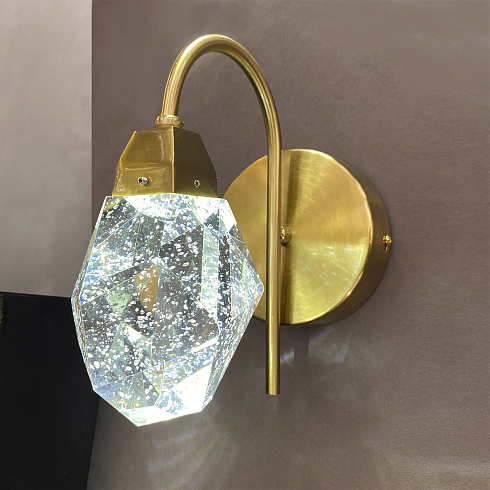 Настенный светильник Delight Collection Crystal rock gold Crystal rock MD-020B-wall gold