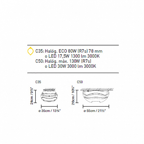 Потолочный светильник B.lux Vanlux Tree Series C50 Led White-Gold Tree