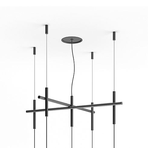Подвесной светильник Vibia Algorithm 0825 Graphite Algorithm 082518/1A