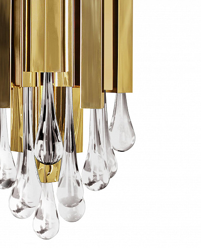 Настенный светильник Delight Collection Trump 3 Trump KM0988W-3 gold