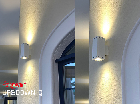 Потолочный светильник AUGENTI Up and Down Q 13W 2700K 10 on/off  Up&Down 9814C/HC0.NB