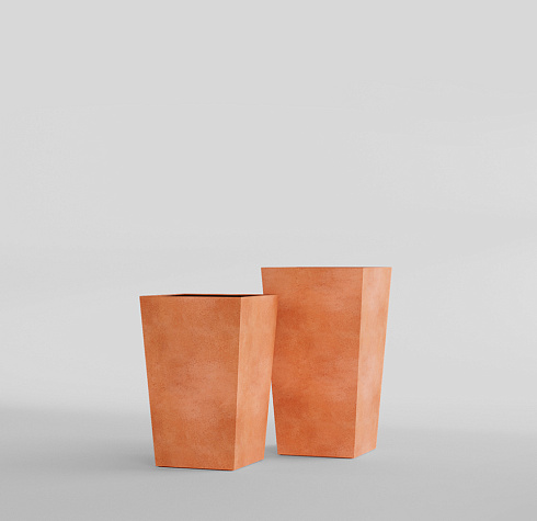 Кашпо Delight Collection CONIC RED CLAY Conic