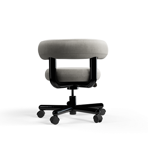 Стул Tom Dixon Fat Work Boucle Grey FAT FATWK01BL1+APFR84