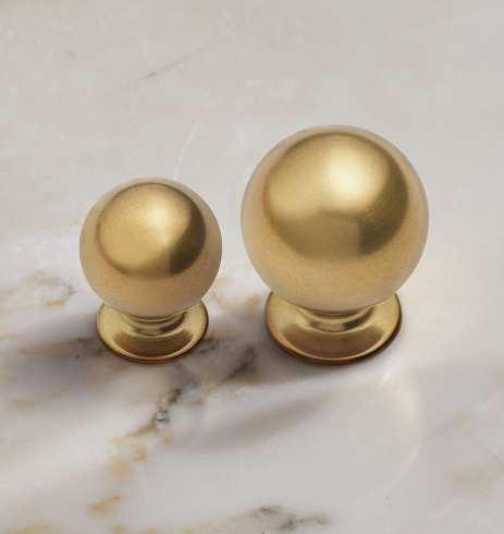 Ручка-кнопка Rejuvenation Ball d.3.2cm Aged Brass  Ball 5933565