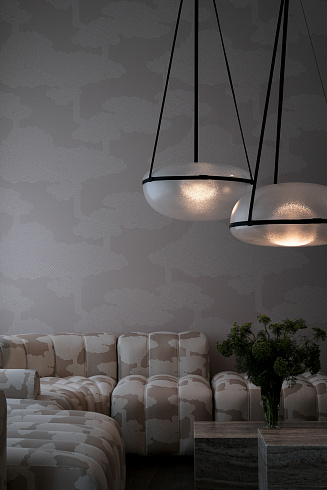 Подвесной светильник A-N-D Iris A/A 60 Silver   Iris RI-60-A-A-SLV