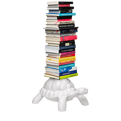 Полка Qeeboo Turtle Carry White Turtle Carry 36002WH