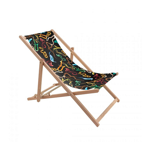 Шезлонг Seletti Snakes Toiletpaper Deckchair 16681