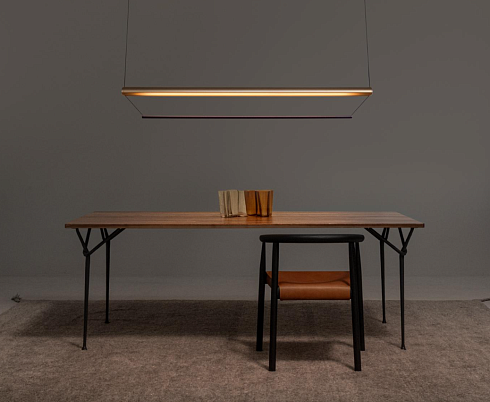 Подвесной светильник A-N-D Tier 150 Vertical Anodized Copper / Amethyst Tier TIE-150-P-AC-AM