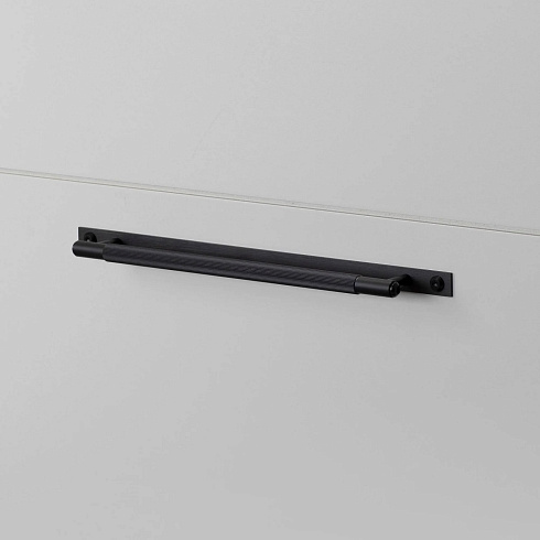 Ручка-скоба Buster and Punch Pull Bar Plate Linear Medium Black Linear GPB-02308