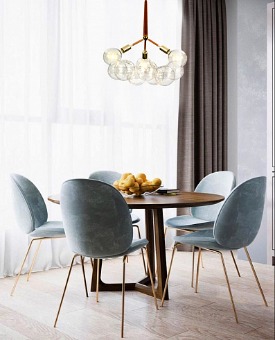 Люстра Delight Collection Bulbs 9087 9087/3 brown