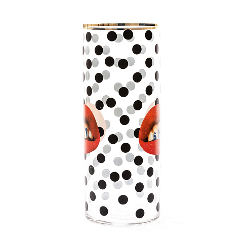 Ваза Seletti Shit Pois  Big Toiletpaper Glass Vase 14200