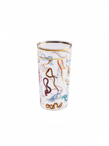 Стакан Seletti Snakes Toiletpaper Glass 15964