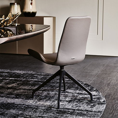 Стул Cattelan Italia Flamingo Graphite Corda Flamingo Flamingo 401-T Graphite / GLV05