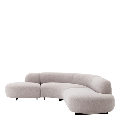 Уличный диван Eichholtz Björn L Mauritius light grey  Björn 116533
