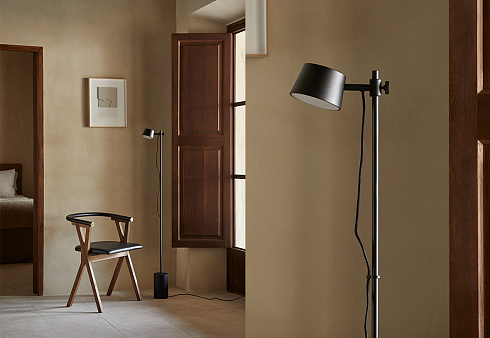 Торшер Aromas del Campo Nera black Nera P1229+Matt Black