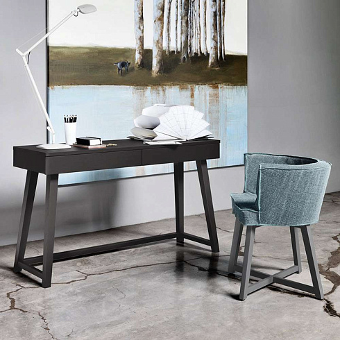 Обеденный стул Gervasoni Gray 27 Grigio/blueberry Gray Gray 27 Grigio