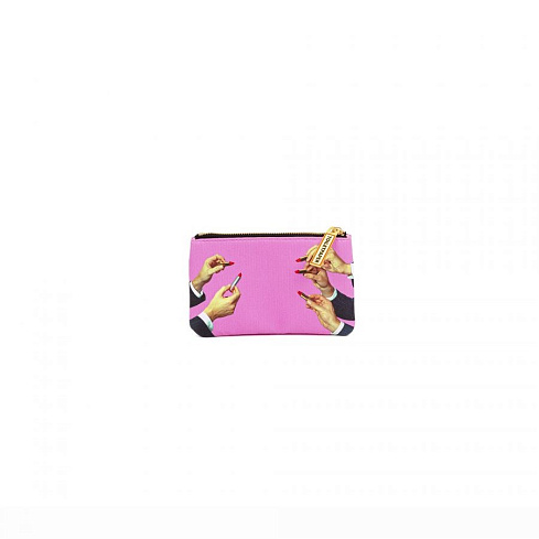 Косметичка Seletti Lipsticks Pink Toiletpaper Bag 02513