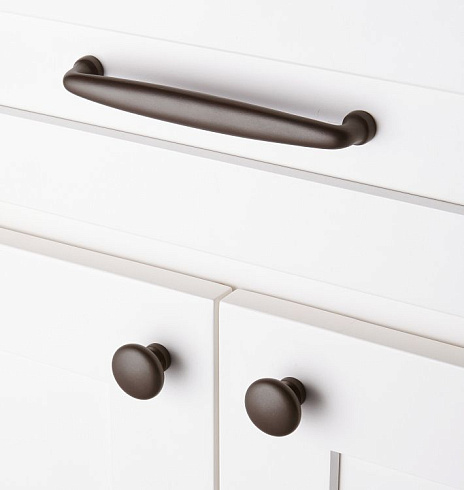 Ручка-кнопка Rejuvenation Claybourne Oil-Rubbed Bronze Claybourne 9582130