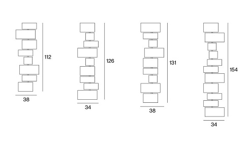 Настенный светильник HENGE Abaco Light Abaco Light