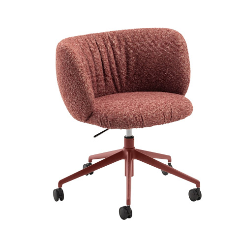 Кресло Midj Mys DP TS Cherry red Mys S2290DP0+bulgaro red (FP)+cherry red (TTRC)