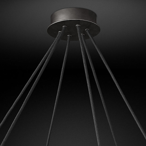 Люстра Restoration Hardware Rennes Round 60" Bronze Rennes 68090981 BRZ