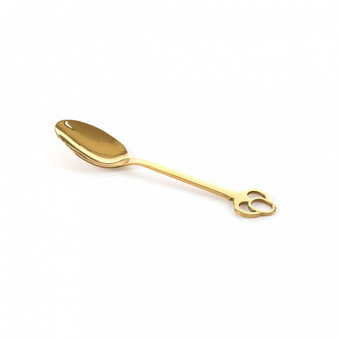 Набор столовых приборов Seletti Keytlery Gold Keytlery 07374/1