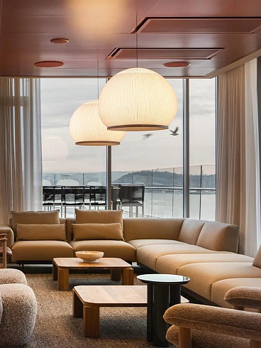 Подвесной светильник Vibia Knit 7460 Beige Knit 746024/13_10