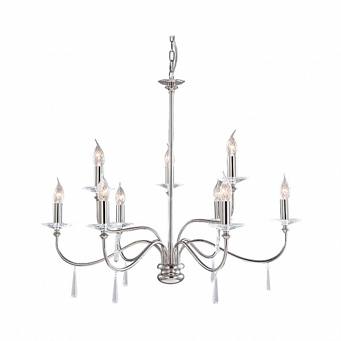 Люстра Elstead Lighting FP9-POL-NICKEL Finsbury Park FP9 POL NICKEL