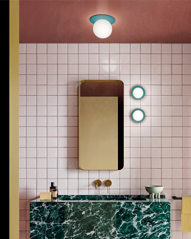 Настенный/Потолочный светильник Axo Light Kiss 16 Black Kiss PLKI1601X27NEXX