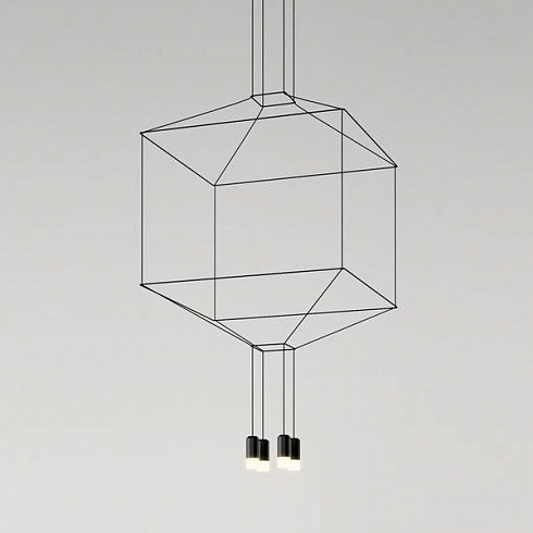 Подвесной светильник Vibia Wireflow 0310 Black Wireflow 031004/1A