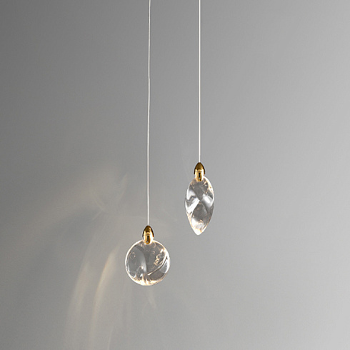 Подвесной светильник Delight Collection MT9176-2H titanium gold Colvin