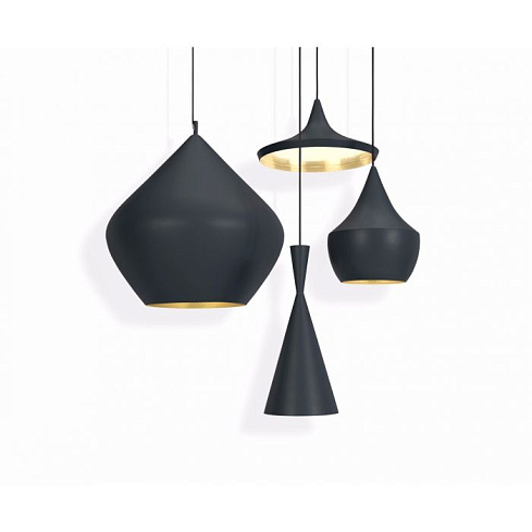 Подвесной светильник Tom Dixon Beat Stout Black LED Beat BLS04-PEUM5
