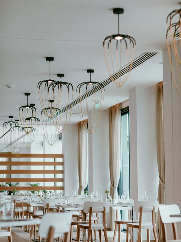 Подвесной светильник Axo Light ALYSOID 43 Brass Alysoid SP ALYS43 AN OT LED