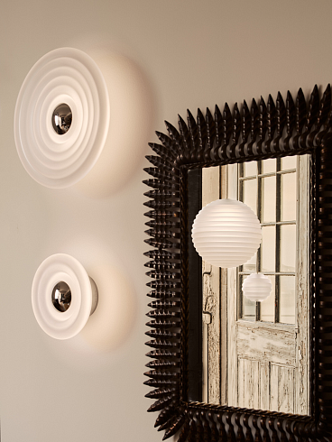 Настенный/Потолочный светильник Tom Dixon Press Large Frosted LED Press PRS12FREU